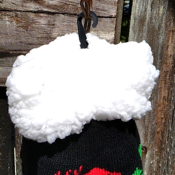 Nwt Christmas Sherpa Lined Booties - Picture 2 of 5